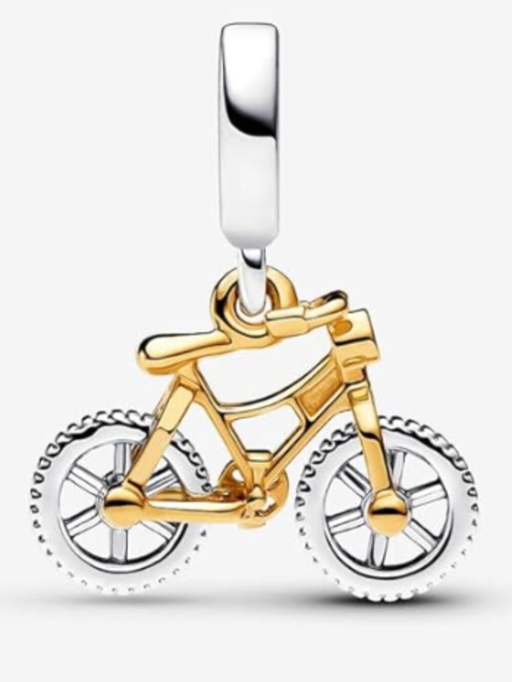 New Pandora Style Sterling Silver Bicycle Charm for Pandora bracelet